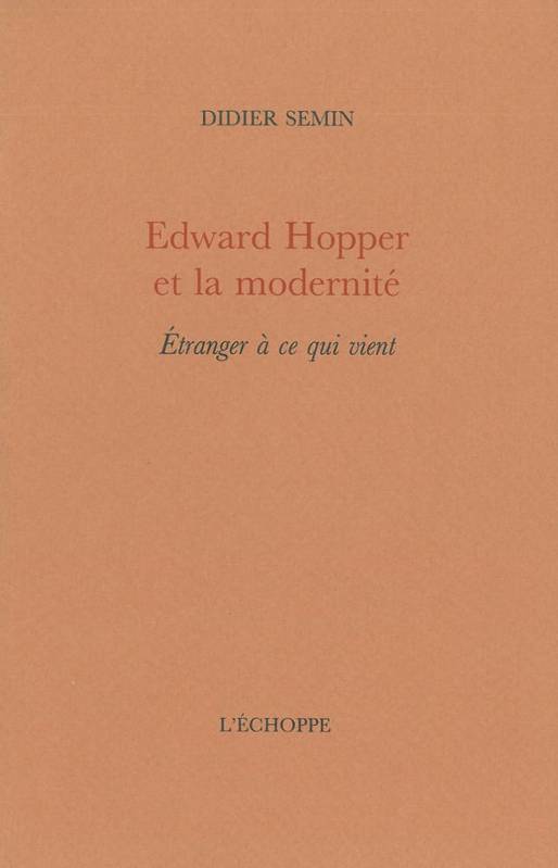 , Edward Hopper et la modernité