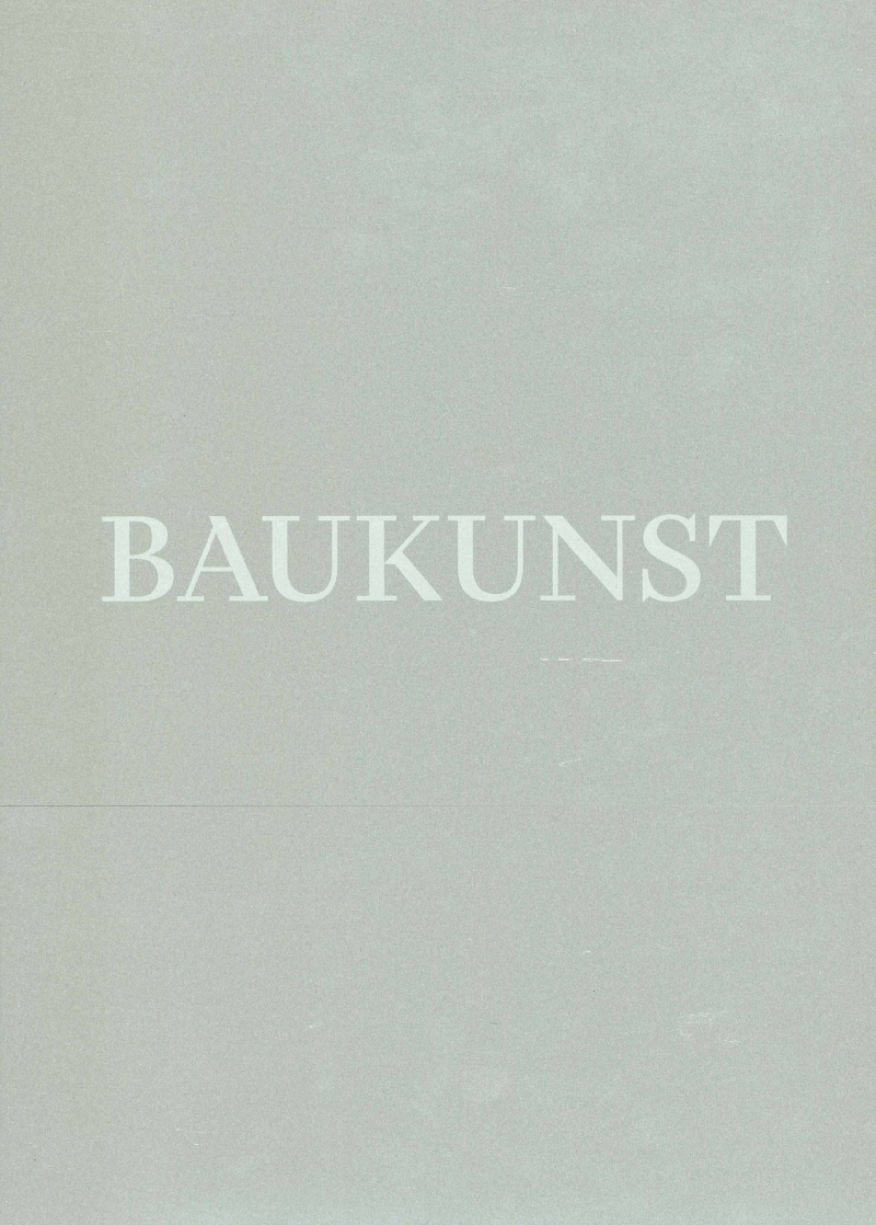 , Baukunst