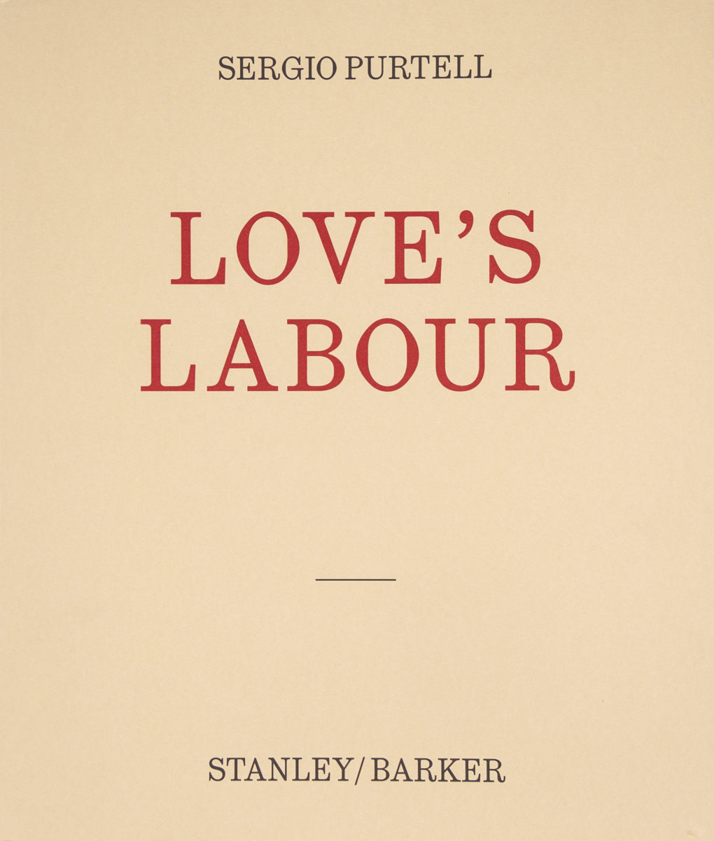 Sergio Purtell, Love's Labour