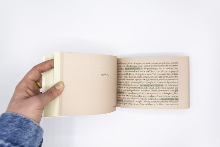 Sans Lui, Sophie Calle