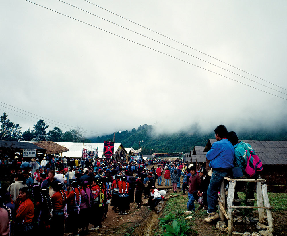 Bruno Serralongue, Encuentro Chiapas 1996