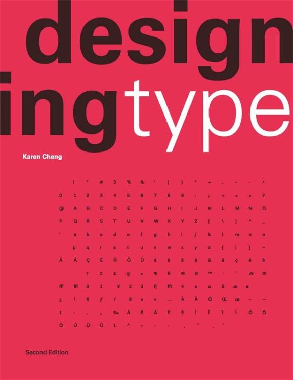 Designing type, Karen Cheng