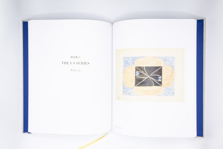 Catalogue raisonné III - The blue books, Hilma af Klint