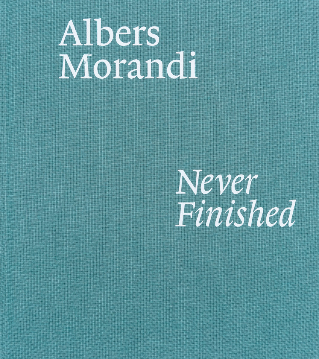 Albers & Morandi, Never Finished