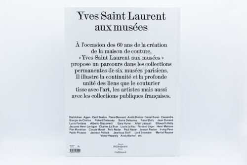 Yves Saint Laurent aux musées, Gallimard, Peinture Fraiche