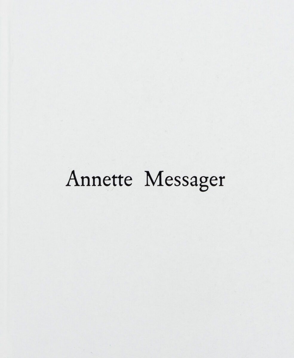 Annette Messager, Comme si