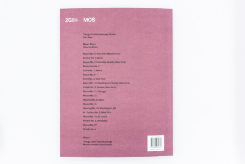 2G / #84: MOS, Walther Konig, Peinture Fraiche