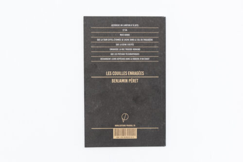 Les couilles enragées - Benjamin Péret, Prairial, Peinture Fraiche