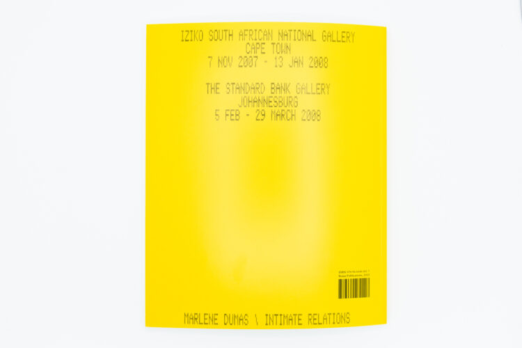 Marlene Dumas: Intimate Relations, Roma, Peinture Fraiche