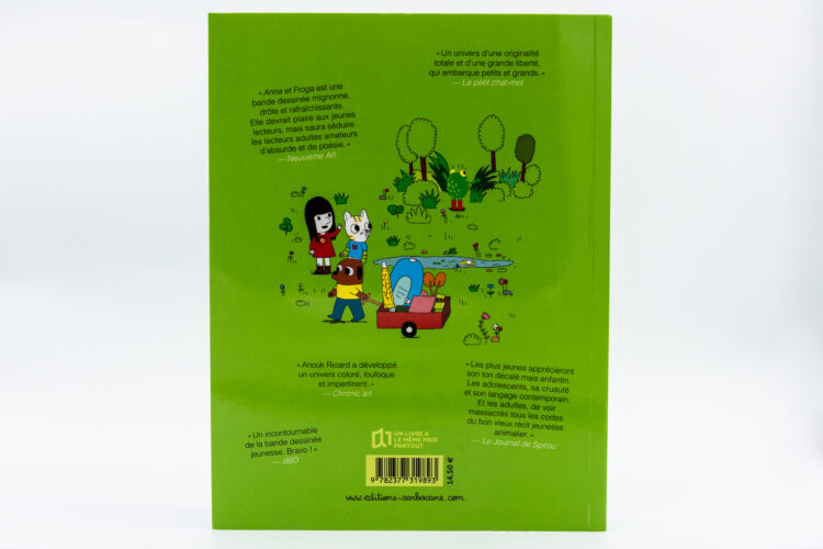 Anna et Froga : L'intégrale ! - Anouk Ricard, Sarbacanes, Peinture Fraiche