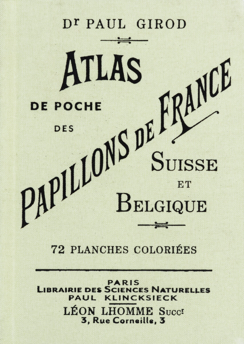 , Atlas de poche des papillons de France, Suisse et Belgique les plus répandus