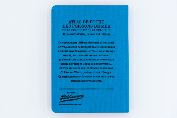 Atlas De Poche Des Poissons De Mer De La France Et De La Belgique, Bibliomane, Peinture Fraiche