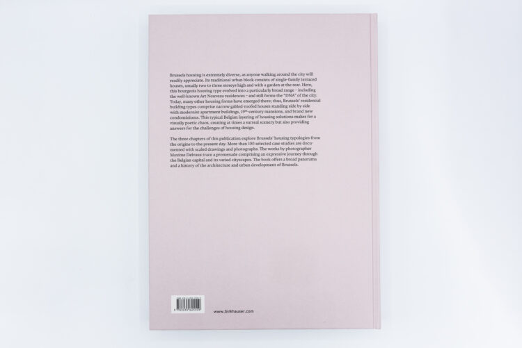 Brussels Housing: Atlas of Residential Building Types - Gérald Ledent, Alessandro Porotto, Birkhauser, Peinture Fraiche