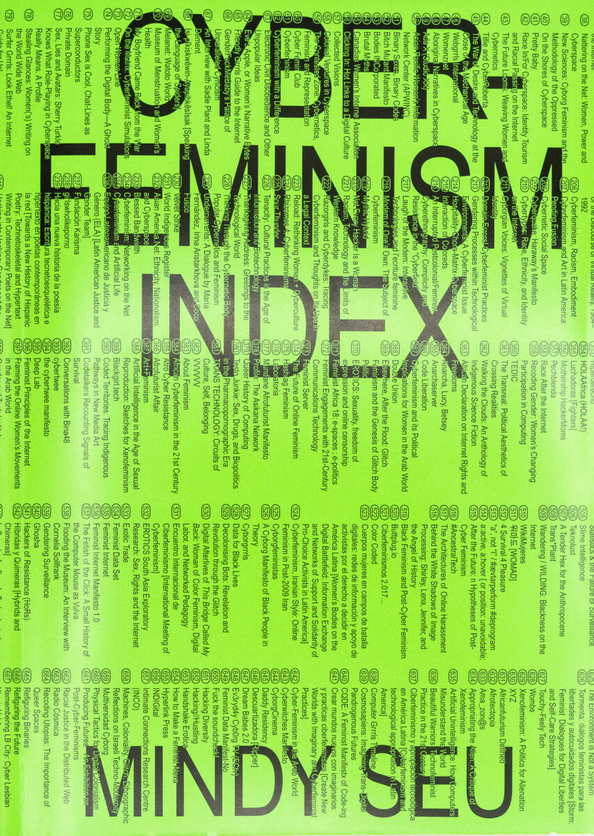 , Cyberfeminism Index