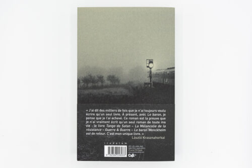 Le Baron Wenckheim est de retour - László Krasznahorkai, Cambourakis, Peinture Fraiche