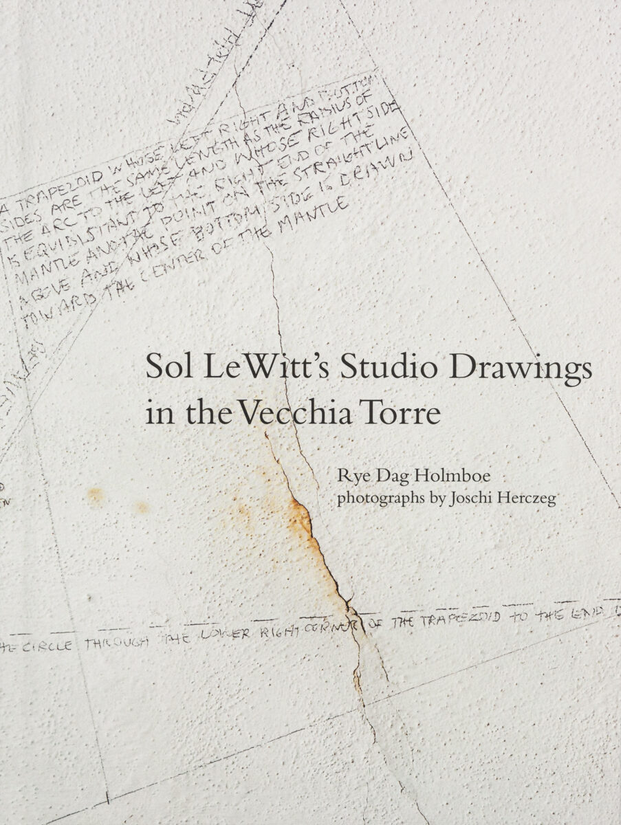 , Sol LeWitt's Studio Drawings In The Vecchia Torre