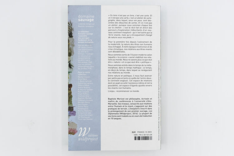 L'inexploré - Baptiste Morizot, Wildproject, Peinture Fraiche