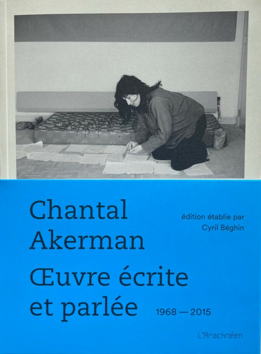 Chantal Akermann, Œuvre écrite et parlée