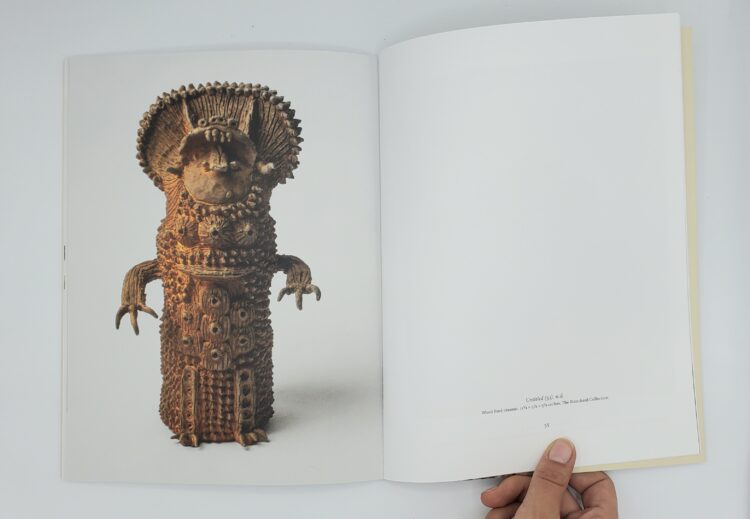 Photographie de pages tirées de Shinichi Sawada - Collectif, Contemporary Art Museum St. Louis & The Mint Museum. Peinture Fraîche.