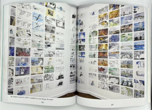 Photographie de pages tirées de