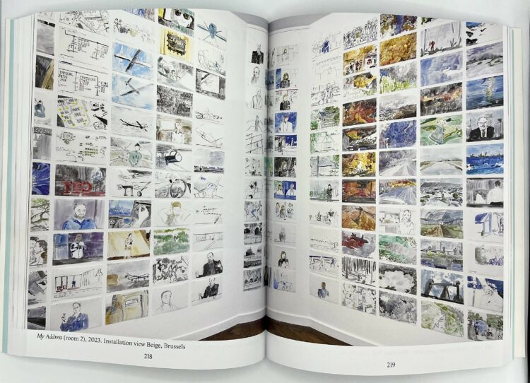 Photographie de pages tirées de